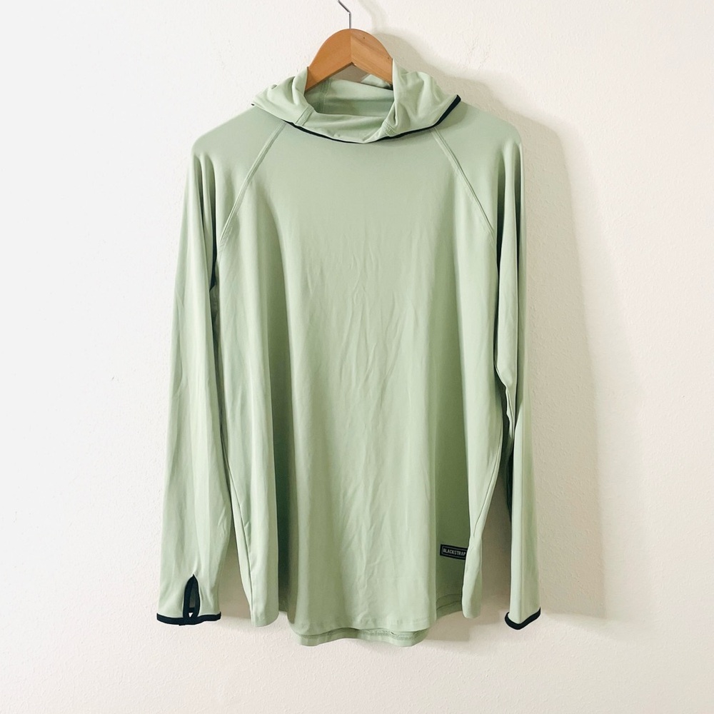 Blackstrap Brackish Men's Hooded Top Color: Olive Green‎
